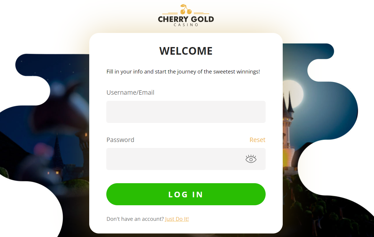 Login to Cherry Gold Casino 2